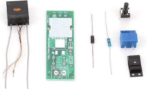 Pulse Generator Kit, DIY Electric Lighter, High Voltage Arc Coil Module, 3-5V Input, Ideal for Electronic Enthusiasts in Kuwait