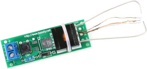 Pulse Generator Kit, DIY Electric Lighter, High Voltage Arc Coil Module, 3-5V Input, Ideal for Electronic Enthusiasts in Kuwait