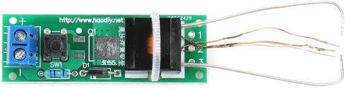 Pulse Generator Kit, DIY Electric Lighter, High Voltage Arc Coil Module, 3-5V Input, Ideal for Electronic Enthusiasts in Kuwait
