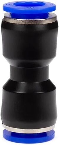 100Pcs Pneumatic Fittings Plastic Connector PU 4 6 8 10mm Hose Tube Push In Straight Gas Quick Connection(PG 12-8) in Kuwait