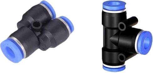 PEG PW Pneumatic Components Air And Water Fittings Quick Reducing 4mm 6mm 8mm 10mm 12mm Y Type Connector 5Pcs(WPEG 10-6) in Kuwait