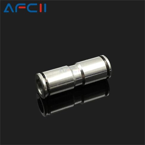 1pcs Brass Nickel Air Hose Push Fitting Air Fittings Pneumatic Brass PU PV PE PM PY 4mm 6mm 8mm 10mm 12mm Metal Quick Connector(PU,14mm) in Kuwait