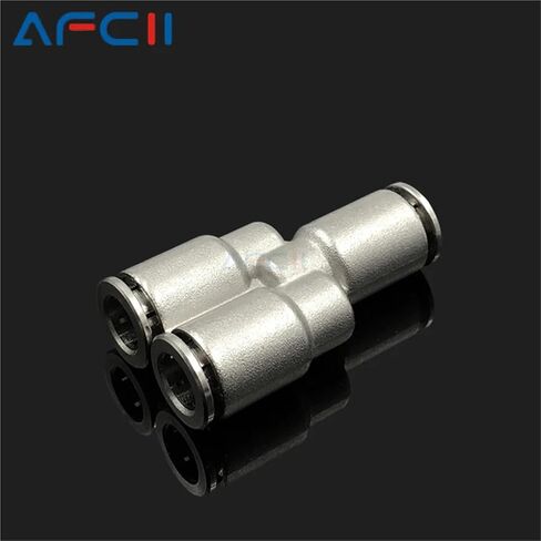 1pcs Brass Nickel Air Hose Push Fitting Air Fittings Pneumatic Brass PU PV PE PM PY 4mm 6mm 8mm 10mm 12mm Metal Quick Connector(PU,14mm) in Kuwait