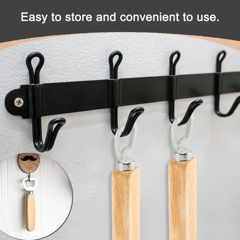 1 Pack Creative Stainless Steel Bottle Opener with Wooden Handle, Durable Beer Opener for Home and KTV, Easy-Grip Portable Bottle Opener in Kuwait