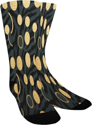 Elegant Gold Circle Hiking Socks - Toddler Boys & Girls Warm Thick Thermal Winter Crew Socks for School, Daily Wear & Outdoor Activities in Kuwait