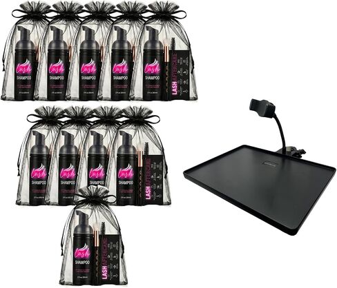 Lash Tray Holder for Ring Light and Lash Aftercare Kit 60 Set in Kuwait