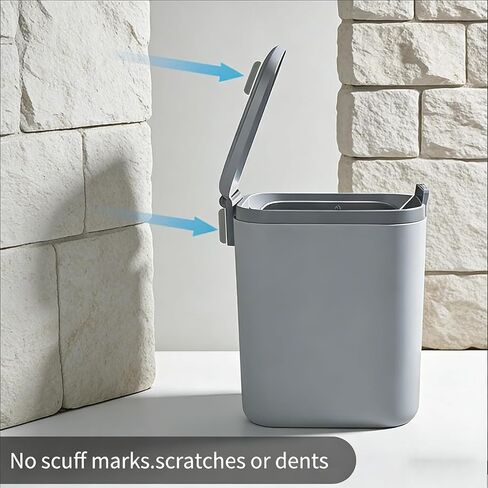 10 PCS Trash Can Protector, Used to Prevent Wear and Tear Between Trash Cans and Walls and Furniture, wall Protector can mat wall Protector in Kuwait