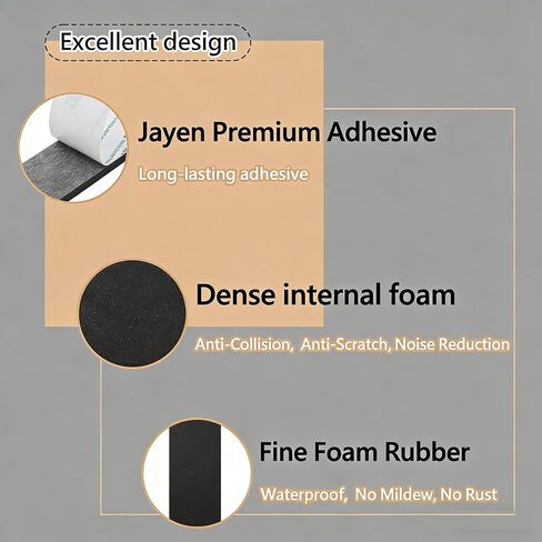 10 PCS Trash Can Protector, Used to Prevent Wear and Tear Between Trash Cans and Walls and Furniture, wall Protector can mat wall Protector in Kuwait