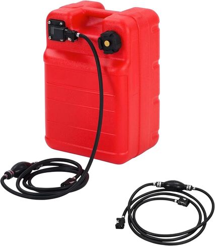 6 Gallon Marine Portable Tank, 24 L Marine Tank, Boat Marine Transfer Tank with Hose, I-Shaped Handle in Kuwait