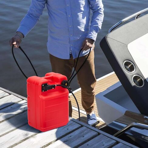 6 Gallon Marine Portable Tank, 24 L Marine Tank, Boat Marine Transfer Tank with Hose, I-Shaped Handle in Kuwait