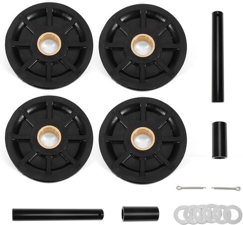 leaptrend for Rotary Lift SPOA7 SPOA9 2-Post Lift Upper Pulley Sheave Kit, Replace N377/FJ7116-1/FJ7109, 7000-9000 lb Capacity Lift, Includes Sheave/Spacer/Shaft/Cotter Pins/Bushings in Kuwait