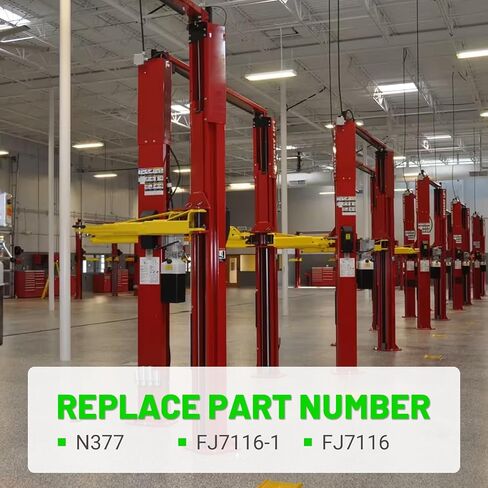 leaptrend for Rotary Lift SPOA7 SPOA9 2-Post Lift Upper Pulley Sheave Kit, Replace N377/FJ7116-1/FJ7109, 7000-9000 lb Capacity Lift, Includes Sheave/Spacer/Shaft/Cotter Pins/Bushings in Kuwait