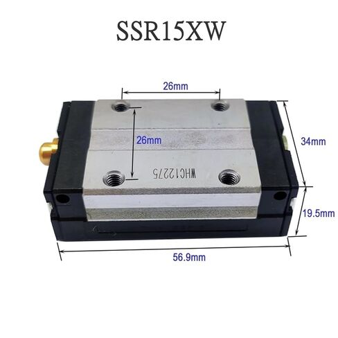 SSR15XW SSR15 SSR15XW1UU SSR15XW1SS شريط التمرير الخطي 1 قطعة in Kuwait