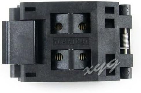 IC51-0644-824-3 14x14mm الملعب 0.8 QFP64 TQFP64 FQFP64 PQFP64 QFP IC MCU اختبار حرق البرمجة مأخذ توصيل محول Yamaichi @ XYG in Kuwait