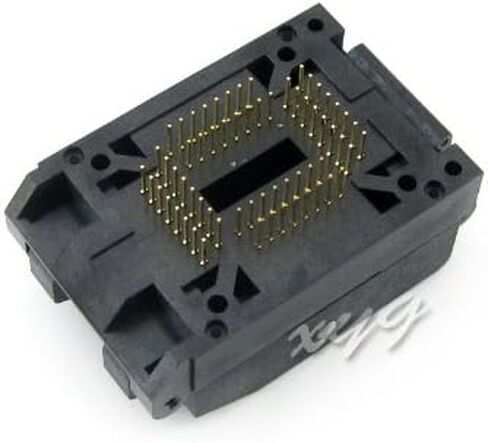 IC51-0644-824-3 14x14mm الملعب 0.8 QFP64 TQFP64 FQFP64 PQFP64 QFP IC MCU اختبار حرق البرمجة مأخذ توصيل محول Yamaichi @ XYG in Kuwait