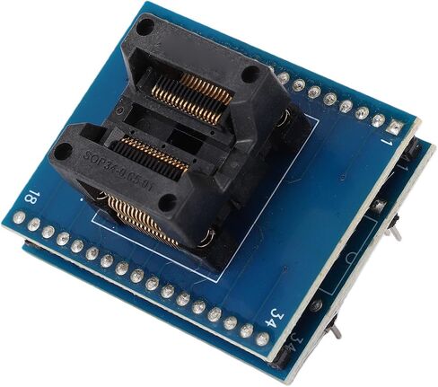 IC Programmer Adapter Socket Long Lasting OTS-34-0.65 Pitch 0.65mm for SOP8 Programming Wide Compatibility Professional and Hobby Use in Kuwait