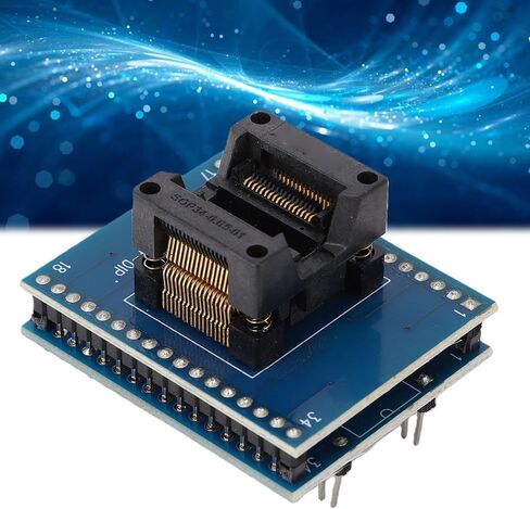 IC Programmer Adapter Socket Long Lasting OTS-34-0.65 Pitch 0.65mm for SOP8 Programming Wide Compatibility Professional and Hobby Use in Kuwait