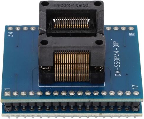 IC Programmer Adapter Socket Long Lasting OTS-34-0.65 Pitch 0.65mm for SOP8 Programming Wide Compatibility Professional and Hobby Use in Kuwait