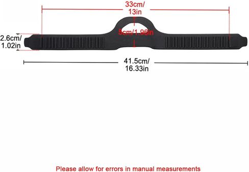TopHomer Fin Flippers Strap, Adjustable Universal Quick Release Buckle Accessories Underwater Diving Freediving Swimming (L Size) in Kuwait
