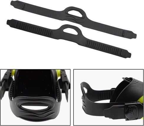 TopHomer Fin Flippers Strap, Adjustable Universal Quick Release Buckle Accessories Underwater Diving Freediving Swimming (L Size) in Kuwait