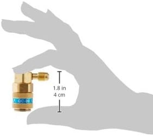 Yellow Jacket Quick Coupler,4 1/2 in L,1/4 in Connect 41318-1 Each in Kuwait