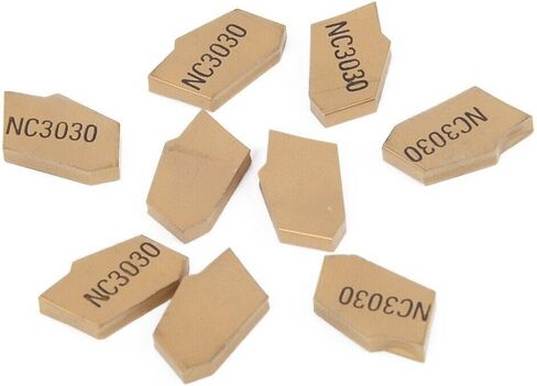 20pcs SP200 NC3020 Grooving Carbide Inserts 2mm Width ZQMX2N11- for Semi-Finishing and Finishing Steel Cast Iron Cutting in Kuwait
