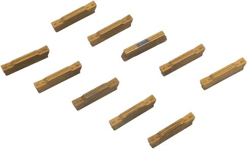 10 عبوات MGMN300-for M NC3020 3.0 مم من الكربيد لمخرطة CNC، متوافقة مع حاملات MGEHR، قطع النحاس والألومنيوم المطلي بالذهب in Kuwait