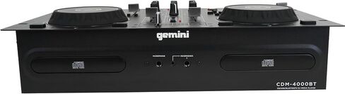 Audiosavings Bundle:(1) Gemini CDM-4000BT Dual DJ CD/USB Media Player with Bluetooth + Mixer Bundle with (1) Rockville DJ Carry Case for Mixers/Controllers/CD Players/Laptops+Bonus Gear Bag (Items 2) in Kuwait