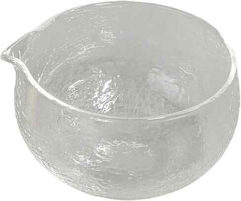 Drinking Cup, Matcha Bowl Hammered Texture Mixing Transparent Glass(Style C) in Kuwait