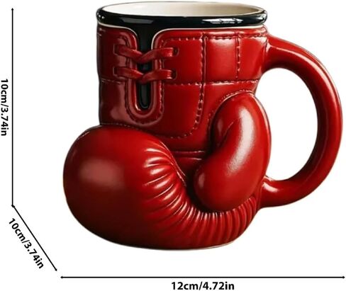 Mug cup holder, boxing style, insulated, reusable, suitable for desktop decoration and office use in Kuwait