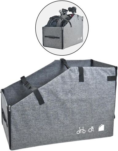 Storage Solution for Car Trunk and Backseats, Gray in Kuwait