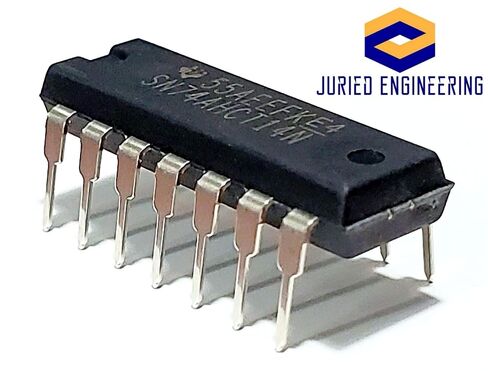 SN74AHCT14N SN74AHCT14 74AHCT14 Hex Schmitt-Trigger Inverters Breadboard-Friendly IC DIP-14 (Pack of 10) in Kuwait