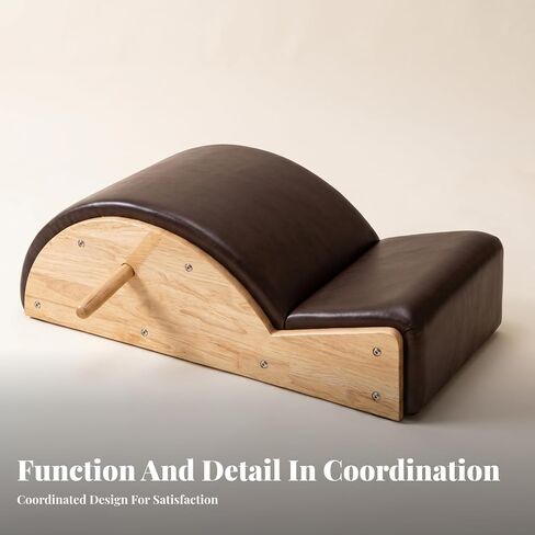 Pilates Spine Back Support Wooden Spine Stretching and Strengthening Exercise Equipment for Stretching in Kuwait