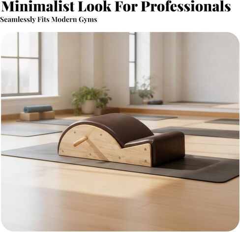 Pilates Spine Back Support Wooden Spine Stretching and Strengthening Exercise Equipment for Stretching in Kuwait