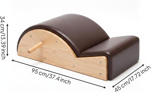 Pilates Spine Back Support Wooden Spine Stretching and Strengthening Exercise Equipment for Stretching in Kuwait