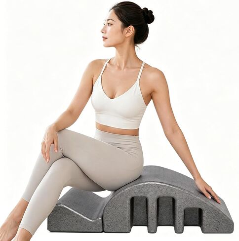 Spine Corrector，Body Hyperboloid Professional Pilates Equipment，Four Colors | Spine relaxer; yoga arch stretcher; lumbar soothing orthosis; split scoliosis orthosis in Kuwait