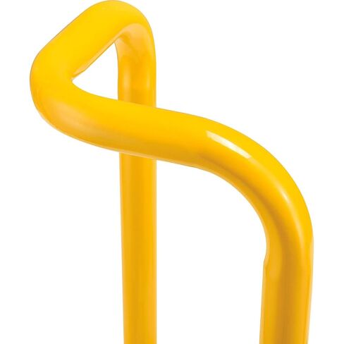 Global Industrial Roof Hatch Safety Extension Handle, 24-1/2"H, Fully Welded Galvanized Steel Construction, High Visibility Yellow Powder Coated Finish in Kuwait