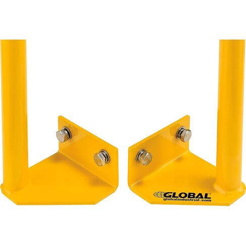Global Industrial Roof Hatch Safety Extension Handle, 24-1/2"H, Fully Welded Galvanized Steel Construction, High Visibility Yellow Powder Coated Finish in Kuwait
