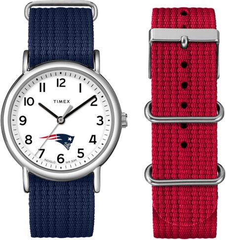 Timex Unisex Weekender Box Set 38mm Watch - New England Patriots in Kuwait