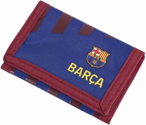 Compatible with FC Barcelona Stripe Design Wallet, Blue and Red, Blue, One Size, Classic in Kuwait