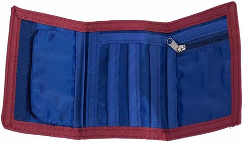 Compatible with FC Barcelona Stripe Design Wallet, Blue and Red, Blue, One Size, Classic in Kuwait