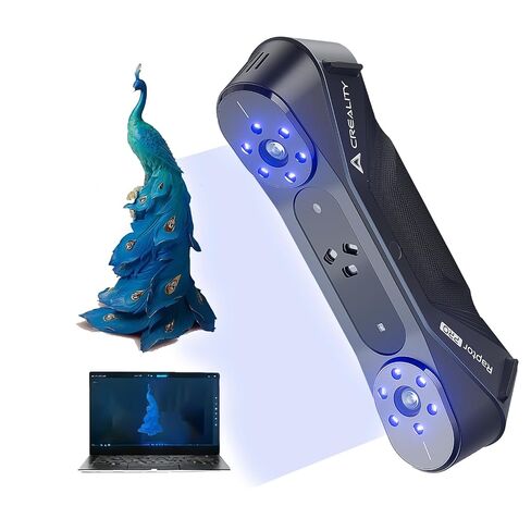 3D Scanner Creality Ferret Pro 0.1mm Accuracy Handheld Scanner with Wireless Scanning Anti-Shake Tracking Fast Full-Color Scan for iOS/Android Phone PC Win 10/11 in Kuwait