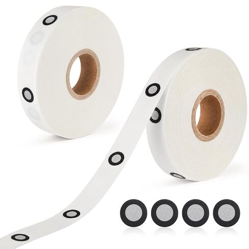 Marspark 2 Rolls /1000 Dots 6mm 3D Scanning Markers Tape for 3D Scanner, High Precision Tracking & Positioning Dots for Scanner Industrial Optical Scanning in Kuwait