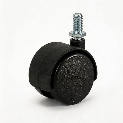 Office Chair Wheels，1.4" Office Chair Wheels Heavy Duty Replacement, Mute Rubber Rotating Desk Chair Caster Wheels, Safe for All Floors Including Hardwood, Set of 4 in Kuwait