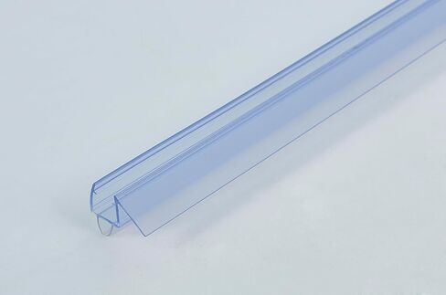 Pivot Shower Door Bottom Seal, Stop Shower Leaks and Create a Water Barrier, Clear Vinyl Bottom Seal 36" for 3/8" Glass Pivot Door(Single Pack) in Kuwait