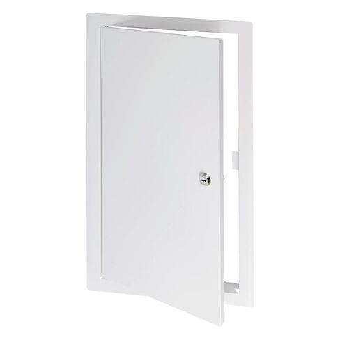 10" x 20" White Metal Lockable Access Panel - Wall Access Panel for Drywall w/Key - Wire Cover for Wall Covering Panels - Plumbing, Electricity, Heating Alarm, Bathroom Wall Hole Cover in Kuwait