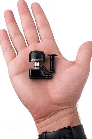 Fixel Clip-On Running Bell for Runners, Hands-Free Wearable Trail Bell for Hydration Vest or Wrist Strap, Loud Clear Ding, Ultralight Copper & Aluminum in Kuwait