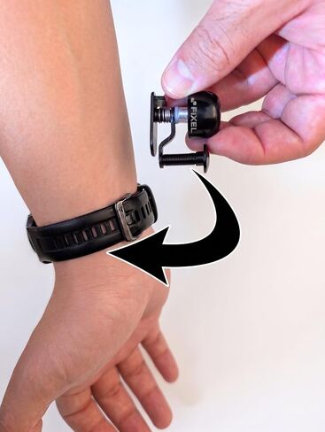 Fixel Clip-On Running Bell for Runners, Hands-Free Wearable Trail Bell for Hydration Vest or Wrist Strap, Loud Clear Ding, Ultralight Copper & Aluminum in Kuwait