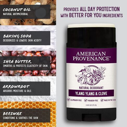 American Provenance Oud Wood & Spruce, Ylang Ylang & Clove and Lemongrass & Marjoram Deodorant Bundle in Kuwait