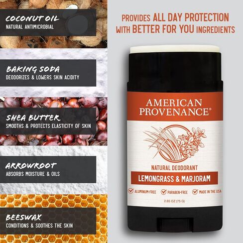 American Provenance Oud Wood & Spruce, Ylang Ylang & Clove and Lemongrass & Marjoram Deodorant Bundle in Kuwait